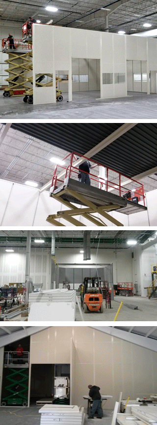 modular building installation