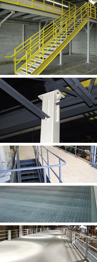 Ebtech mezzanine features and options