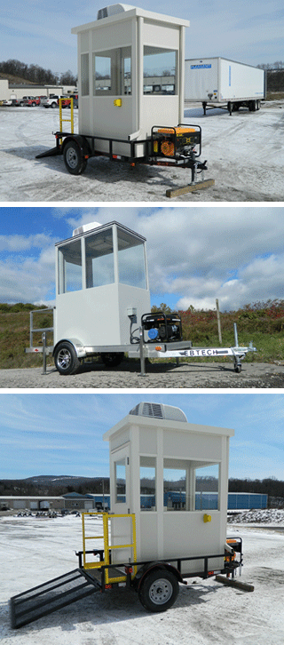 Ebtech Trailer Mounted Guard Buidings